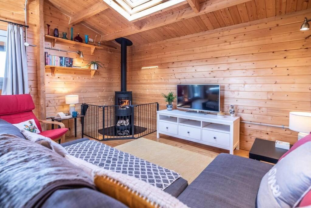 The Cabin, Parham Woodbridge Exterior foto