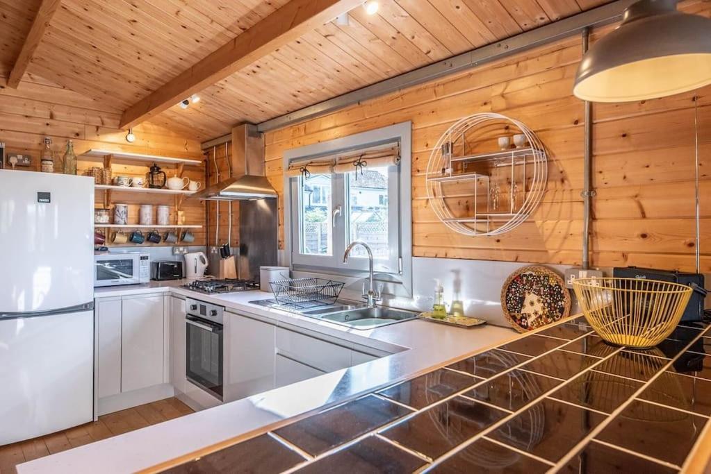 The Cabin, Parham Woodbridge Exterior foto